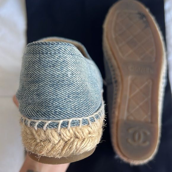 Chanel Denim Espadrilles - Picture 6 of 7